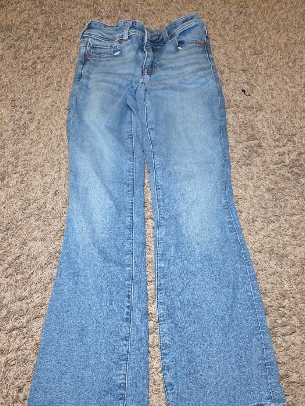 American Eagle Outfitters Light Blue Flare Jeans